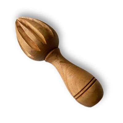 OLIVE WOOD LEMON Citrus Reamer - Handcrafted in Europe - Unique Pieces - Long lasting - Carved from Single piece of wood -Appleyard & Crowe