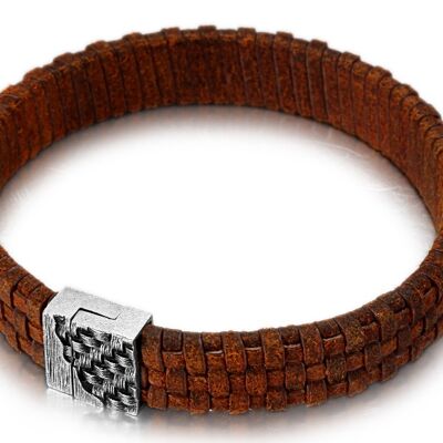 GEWEBTES LEDERARMBAND 2