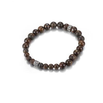 BRACCIALE PIETRA BRONZITE 3