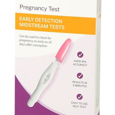 Pregnancy Test, Female pregnancy test, Pack of 2 Tests