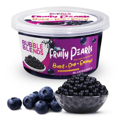 Popping Boba Bubble Blends Popping Pearls 450g - myrtille