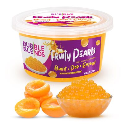 Popping Boba Bubble Blends Popping Pearls 450g - melocotón