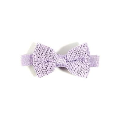 Papillon in maglia lavanda per bambini