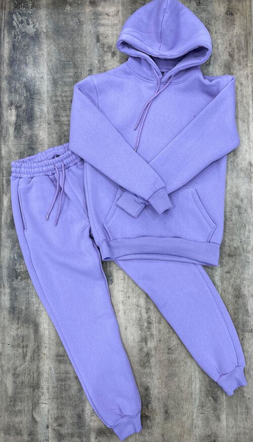 Ensemble Jogging Hiver Homme Violet 400