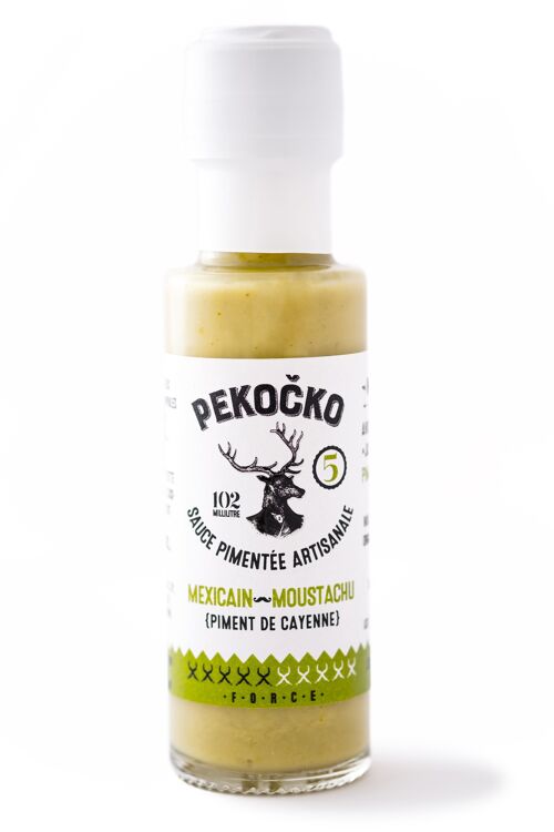 Pekocko - sauce piquante mexicain moustachu