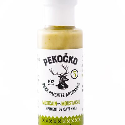 Pekocko - mexikanische scharfe Soße mit Schnurrbart 1