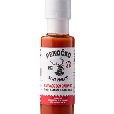 Pekocko - sauce piquante  sauvage des balkans