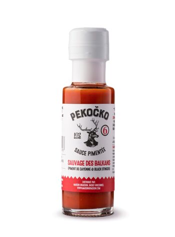 Pekocko - sauce piquante  sauvage des balkans 1