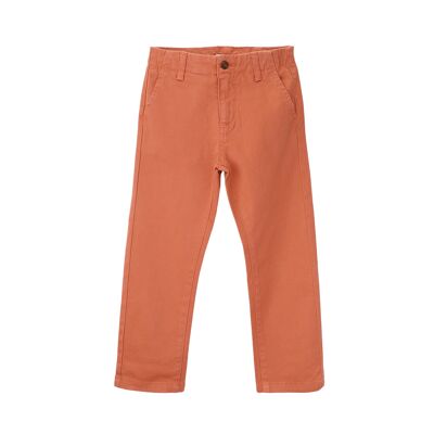 James twill trousers Burnt Orange
