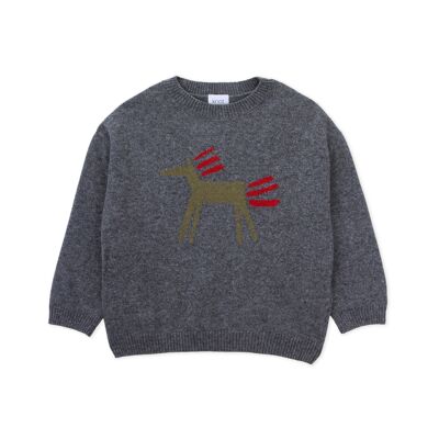 Horse Boy Wool Sweater