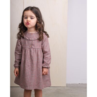 Olivia Baby Flannel Dress