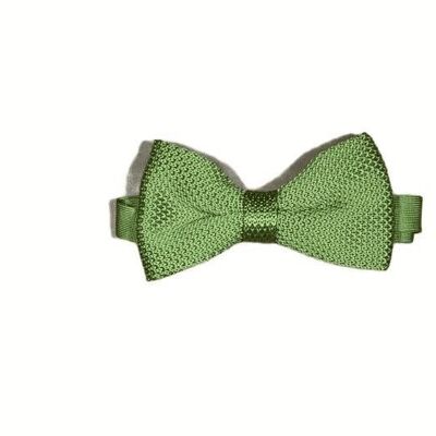 Emerald Green Knitted Bow Tie | Wedding