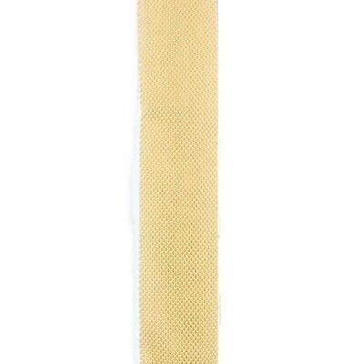 Mellow yellow knitted tie