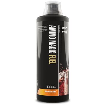 Maxler Amino Magic Fuel, Energy, 1000 ml, complexe d'acides aminés avec L-carnitine et vitamine B6 1