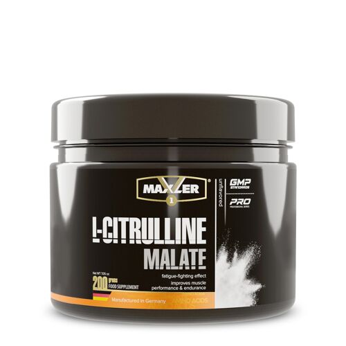 Maxler L-Citrulline Malate, 200g, Geschmacksneutral, Citrullin Malat Pulver