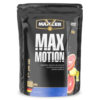 Maxler Max Motion, Pamplemousse Citron, 1000g, Boisson isotonique en poudre