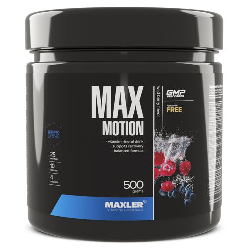 Maxler Max Motion, Waldbeeren, 1000g, Isotonisches Getränkepulver