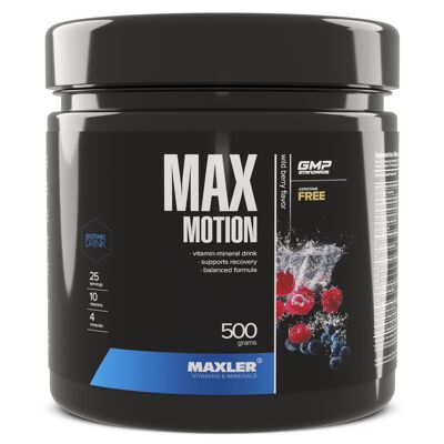 Maxler Max Motion, baies sauvages, 1000g, poudre pour boisson isotonique