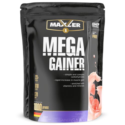 Mega Gainer - Strawberry - 1000 g