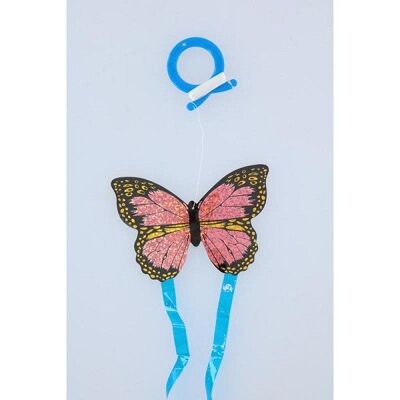 Eddy Toys Mini vlieger vlinder 10cm (per stuk)