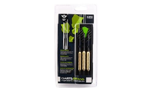 Longfield darts brass steeltip 24 gram in kunststof etui