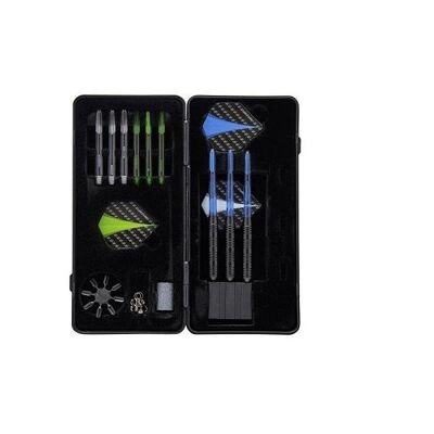 Darts cadeauset brass steeltip black coated