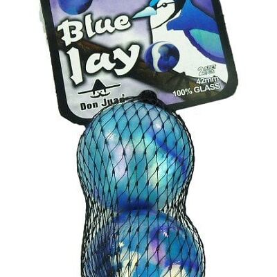 Knikkers Megabonken Blue Jay 2x42mm