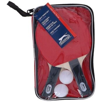 Set de ping-pong Slazenger dans coffret de luxe avec 2 raquettes et 2 balles 1
