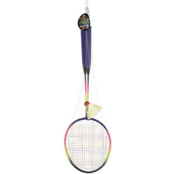 Set de badminton Set 2 raquettes et panache 62cm