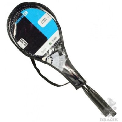 Sports Active badminton set met shuttles voor 2 spelers