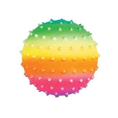 Bal Spiky Rainbow 20cm