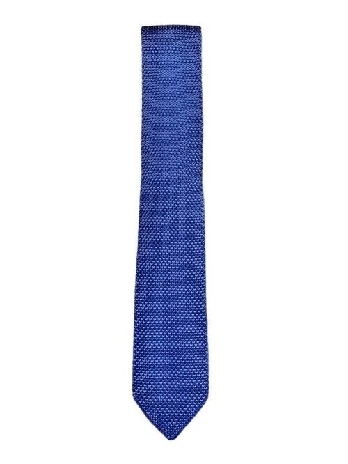 Royal Blue Knitted Tie