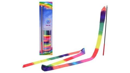 John Toy Outdoor Fun Rainbow ribbon 200cm