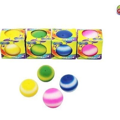 Anti stress rainbow sqeeze bal 6cm