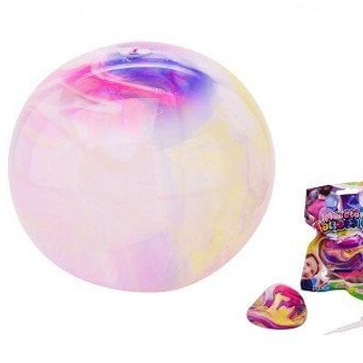 John Toy Opblaasbare bubbelbal marmer 40cm