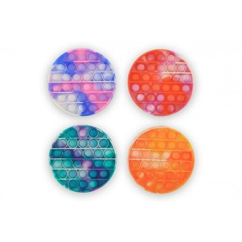 Magic Fidget Pop-it rond tie-dye Ø13cm