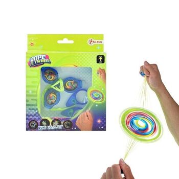 Toi Toys Rope volant bleu avec lumière y compris les piles