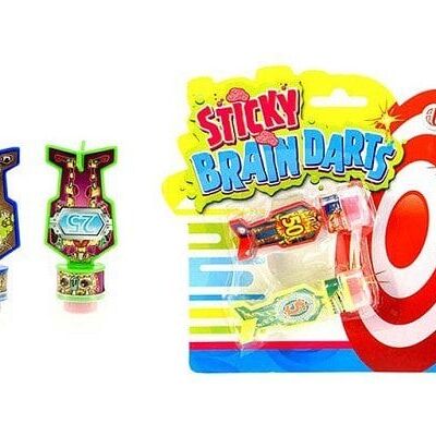 Toi Toys Sticky figuur Kleverige darts -2stuks op blisterkaart