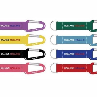 Sleutelhanger lanyard HOLLAND 8ass