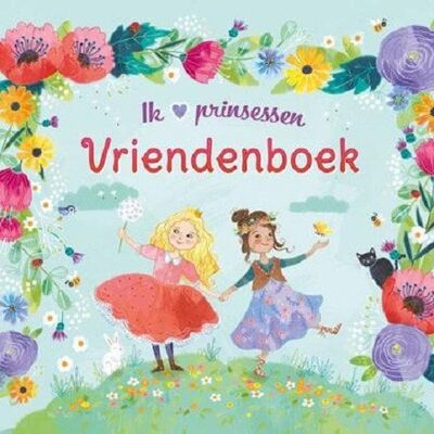 Deltas Ik hou van prinsessen vriendenboek