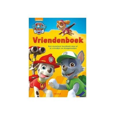 Deltas Paw Patrol Vriendenboek