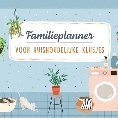 Deltas Familieplanner voor huishoudelijke klusjes