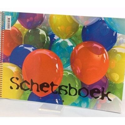 Schetsboek ballon 210x297 10st