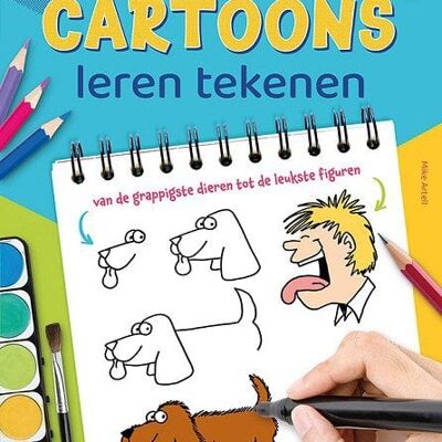 Deltas Stap voor stap cartoons leren tekenen