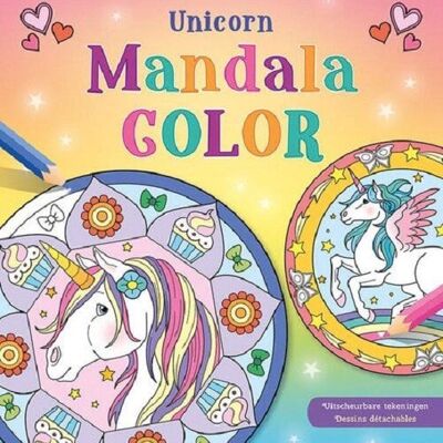 Deltas Unicorn Mandala Color