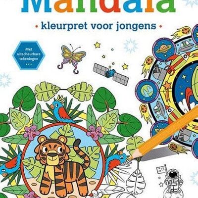 Deltas Mandala - Kleurpret voor jongens