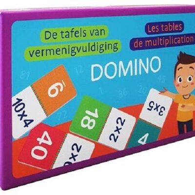 Deltas Domino - De tafels van vermenigvuldiging