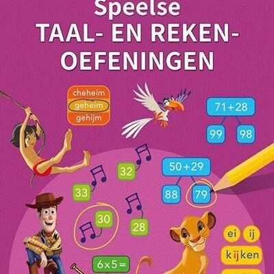 Deltas Disney Ik leer met - Speelse taal- en rekenoefeningen (7-8 j.)