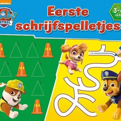 Deltas Paw Patrol eerste schrijfspelletjes (3-4 jaar)