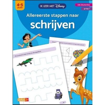 Deltas Ik leer met Disney Allereerste stappen naar schrijven (4-5 j.)